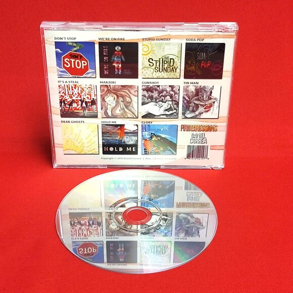 Daniel Correa Progressions CD Signed 2015 - Picture 8 of 8